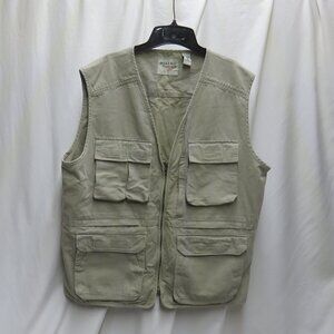 Men’s Utility Cargo Vest with Multiple Pockets